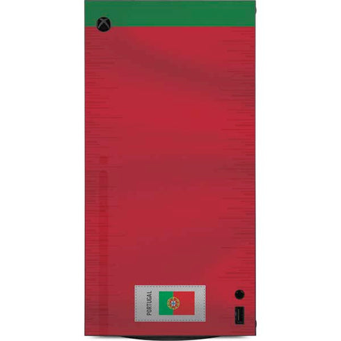 Portugal Soccer Flag XBox Series X Digital Edition Console Skin